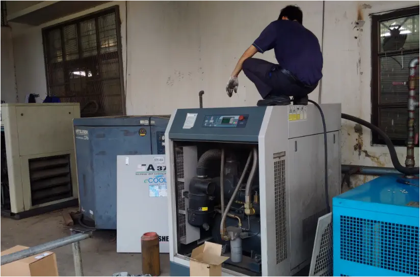 Quy trình bảo dưỡng máy nén khí định kỳ