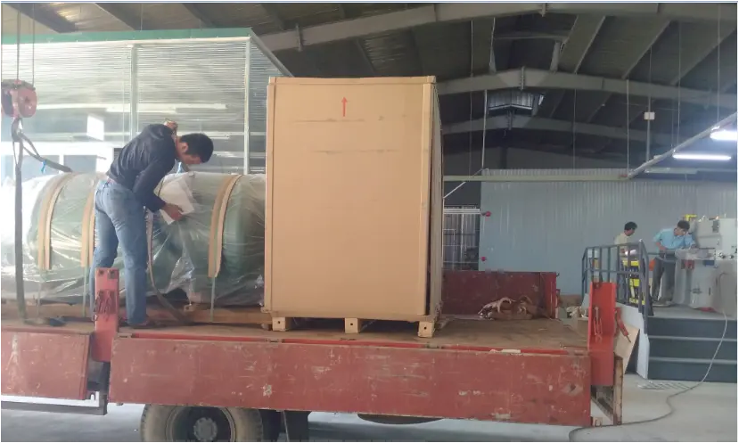 Vận chuyển máy nén khí trục vít an toàn