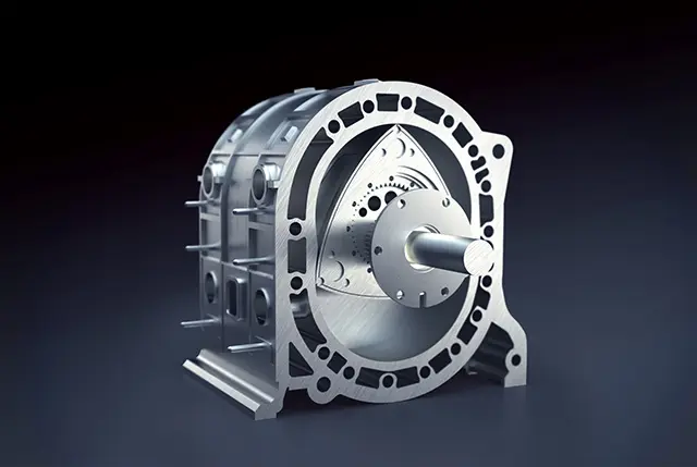 Nguyên lý hoạt động của động cơ piston tam giác xoay tròn