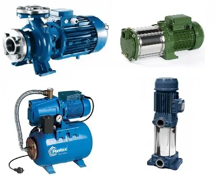 Một số dòng máy bơm nước công nghiệp phổ biến hiện nay
