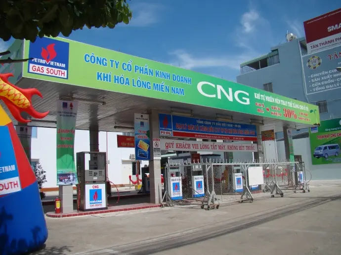 Công nghệ khí nén thiên nhiên CNG lần đầu tiên xuất hiện tại Việt Nam